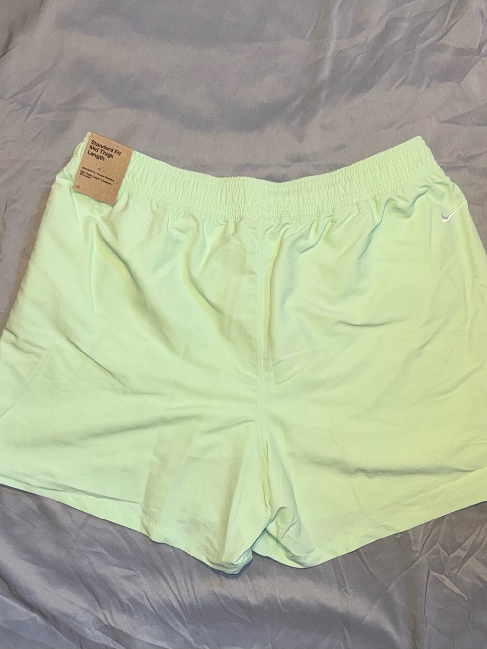 Nike ACG men’s Light Green Performance Shorts - Picture 5 of 8
